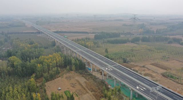 熱烈祝賀董梁高速公路新泰至寧陽段建成通車！