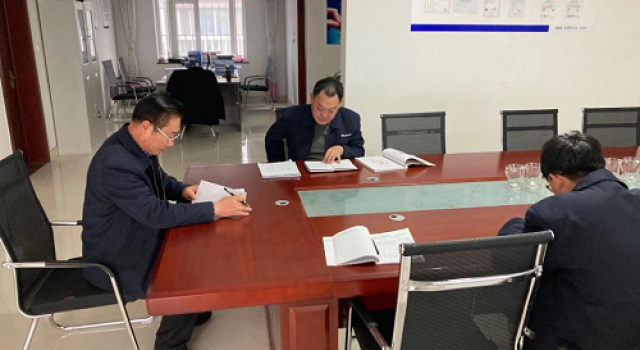 萊西市“四好農(nóng)村路”三標段駐地監(jiān)理處組織學(xué)習(xí)《竣工資料整理辦法》