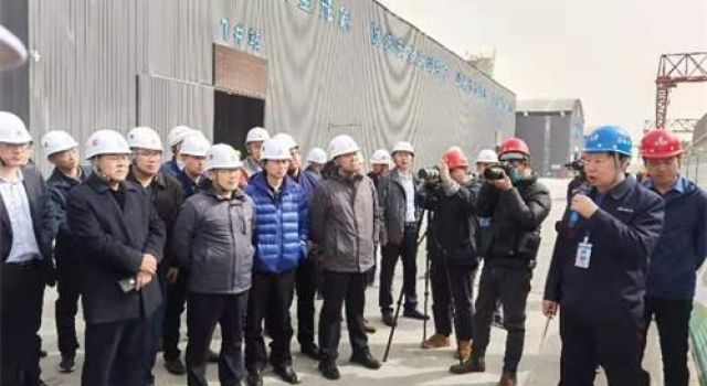 標準樹標桿，精細創(chuàng)精品----濟南至高青高速公路迎來觀摩團