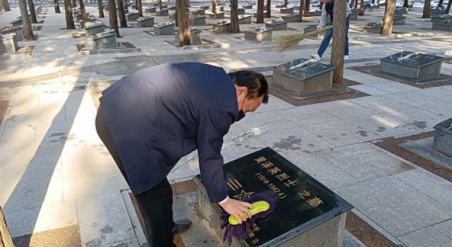 傳承紅色基因、清明祭英烈