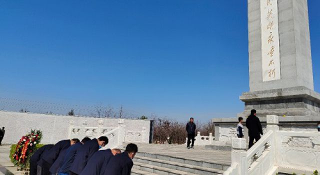 傳承紅色基因、清明祭英烈