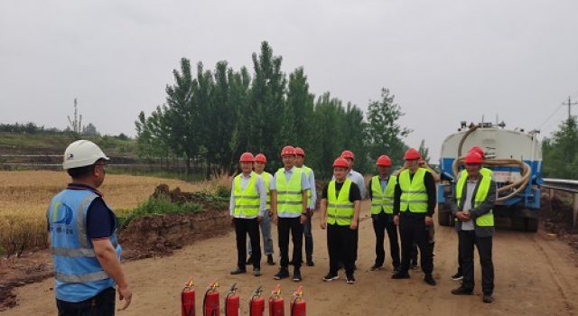 十公司莒縣監(jiān)理處聯(lián)合所轄項目舉行火災(zāi)應(yīng)急演練