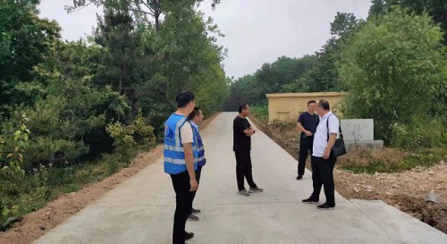 嵐山區(qū)駐地監(jiān)理處對(duì)安東衛(wèi)街道農(nóng)村公路集中項(xiàng)目開(kāi)展安全、防汛檢查