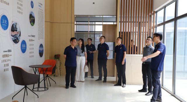 推動交流、共謀發(fā)展----國企單位來公司交流指導(dǎo)