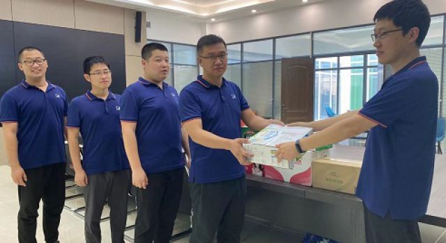 夏送清涼暖人心，細心關(guān)懷鼓干勁——四公司設(shè)計室開展2021年度“為員工辦實事、平安度夏送清涼”