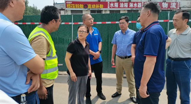 淄博市交通運(yùn)輸局副局長(zhǎng)調(diào)研S231張臺(tái)線