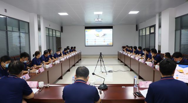 振奮精神、再鼓干勁；乘風破浪、再創(chuàng)佳績 ----公司2021半年工作會議順利召開
