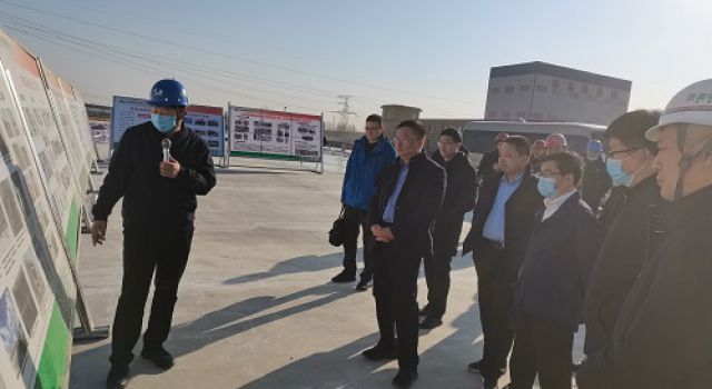 山東高速基礎(chǔ)設(shè)施建設(shè)有限公司對濟(jì)南至高青高速公路進(jìn)行年終綜合檢查