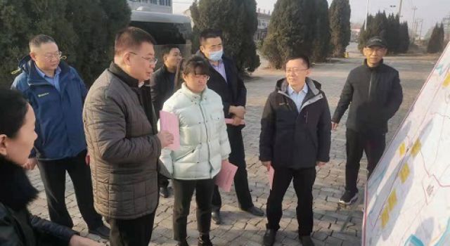 省交通運輸事業(yè)服務(wù)中心調(diào)研德州市S101濟德線公鐵并行路段交通安全設(shè)施提升工程