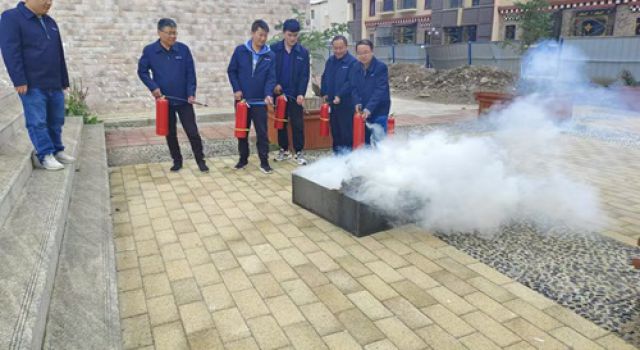 工地消防演練，守護安全防線