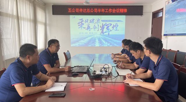 東泰咨詢五公司傳達總公司半年工作會議精神 東泰咨詢五公司傳達總公司半年工作會議精神